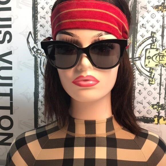 🕶️ Versace VE4394 3916 Cat-Eye Sunglasses – Black – Authentic Designer Shades - Picture 7 of 13